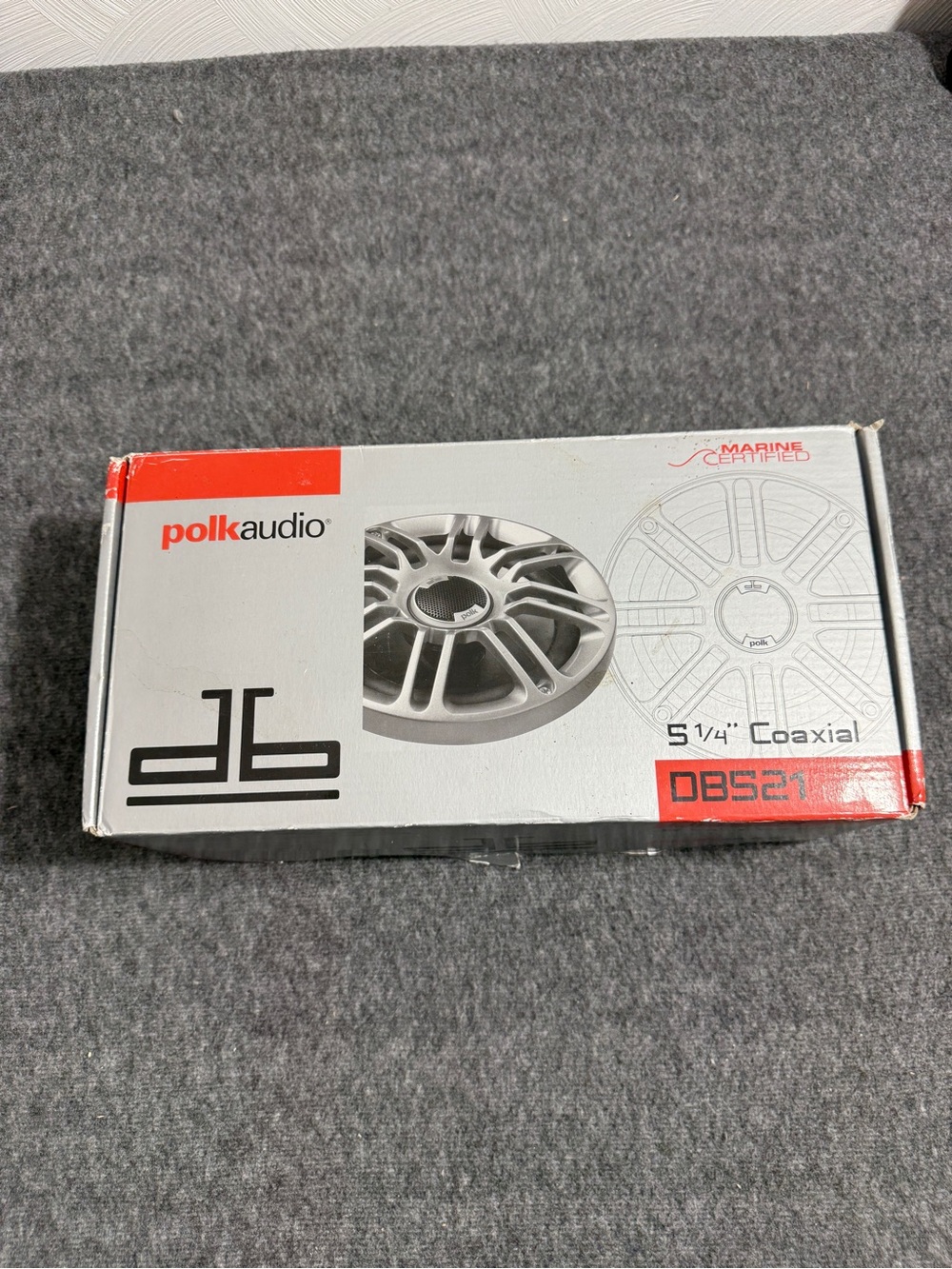 Polk 5.25" Coaxial Speaker 135 Watts Max DB521 - Brand New in Open Box